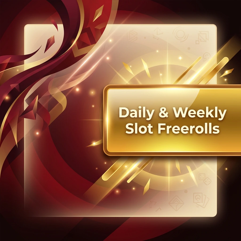 Daily & Weekly Slot Freerolls Daily & Weekly Slot Freerolls